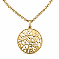 Collar Shema en Plata 925 (Color dorado) 2991A
