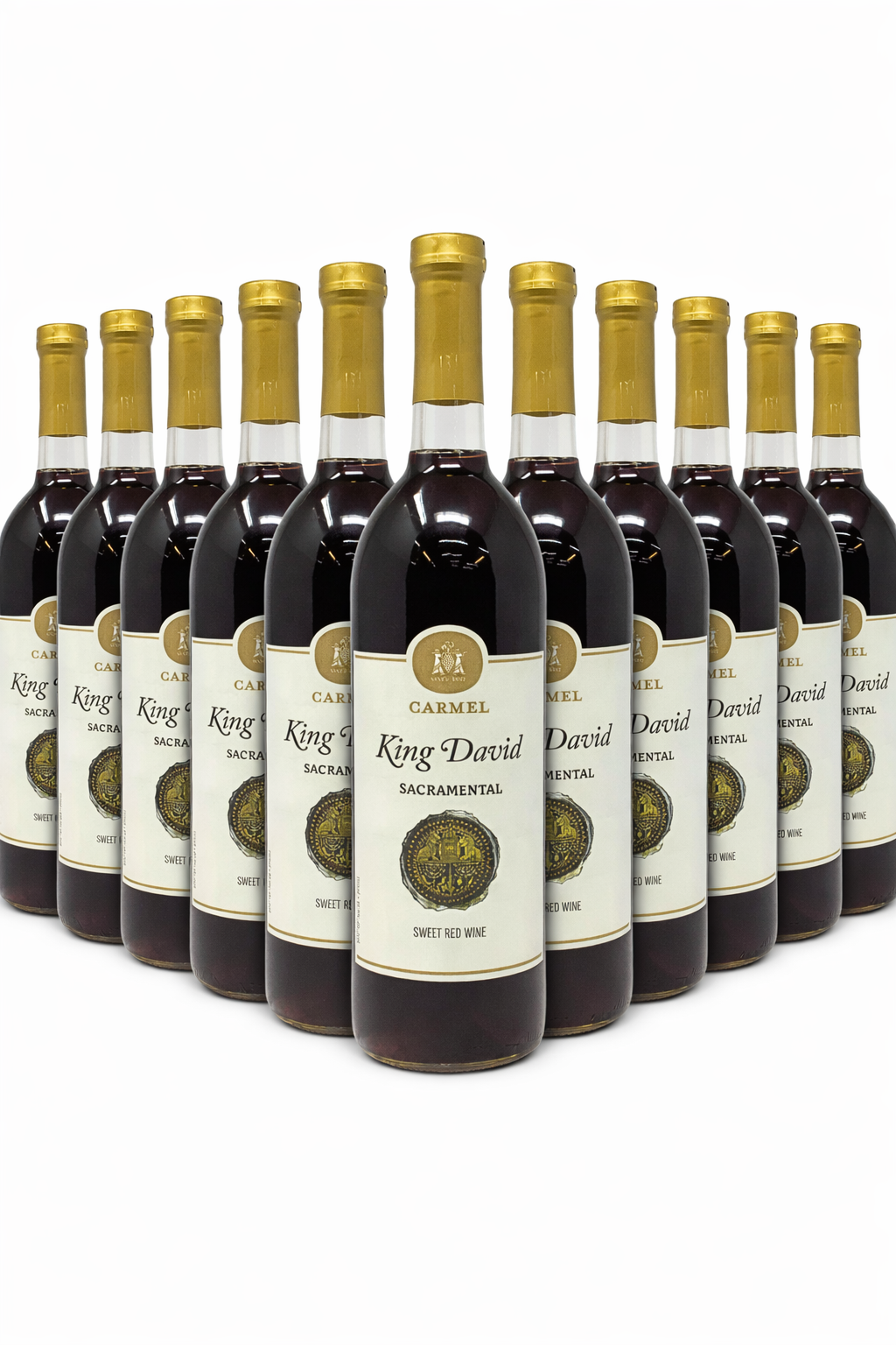 Vino King David Sacramental Kosher 750ml (caja 12 Pzas)