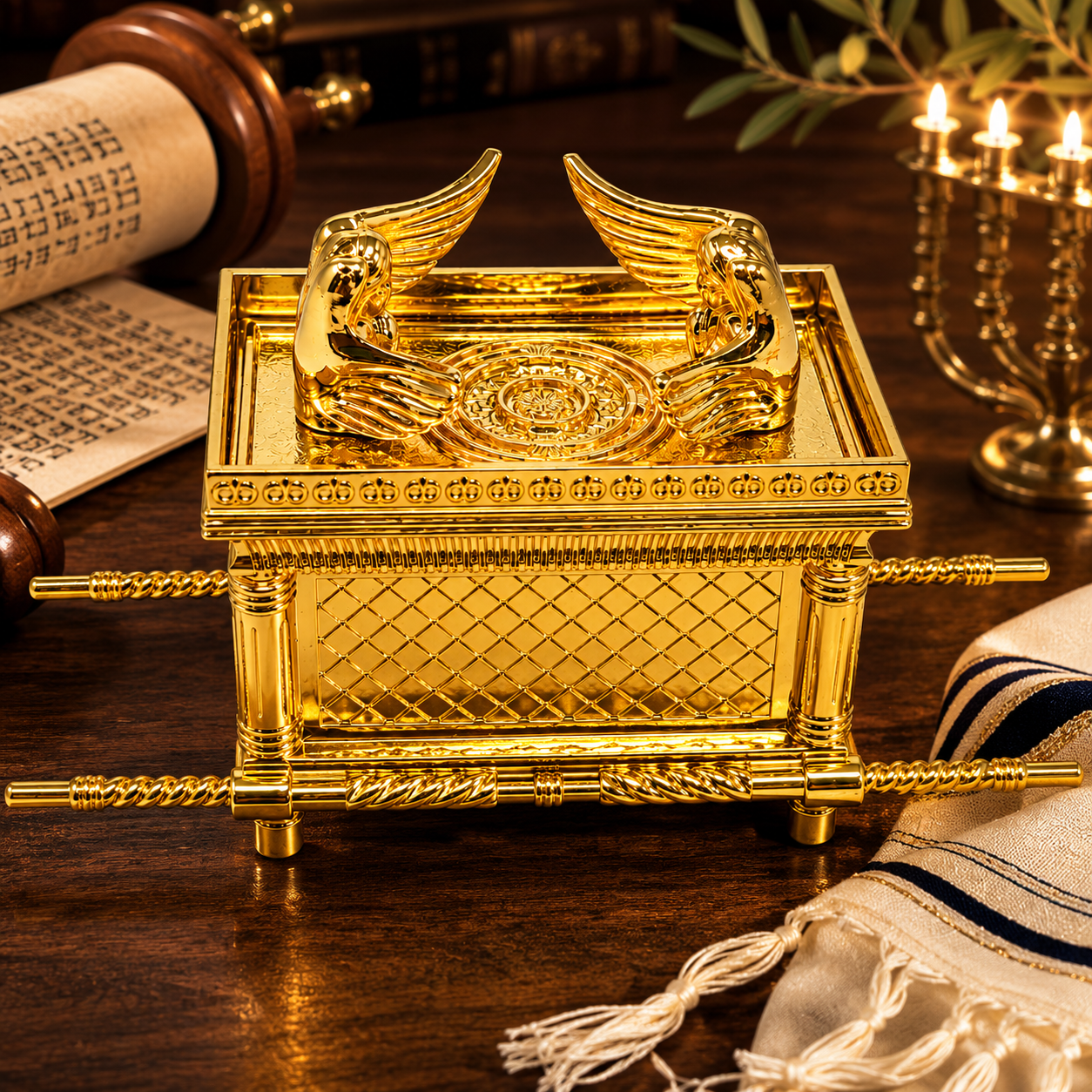Arca de la alianza grande Tiferet Yerushalaim sin base 18cm 11996 2398S