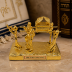 Arca de la alianza sobre los levitas base dorada Tiferet Yerushalaim 12273