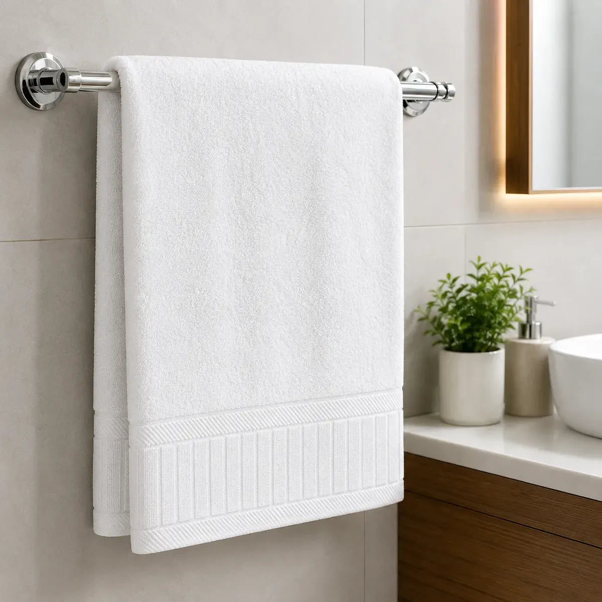 Toalla Baño premium Ryotei 100% Algodon 70x137cm 650GSM Lujo