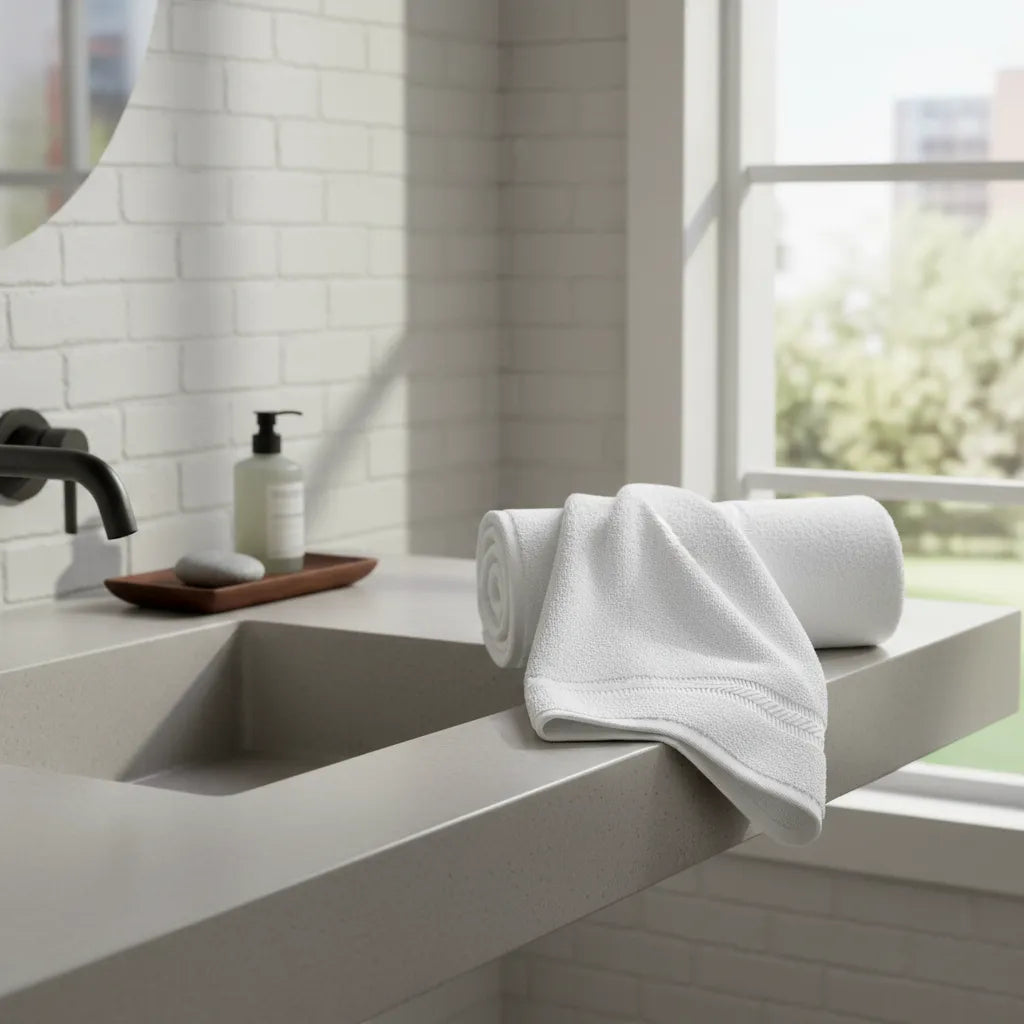 Toalla Baño Premium Mikado 60x127cm 100% Algodon 700gsm Lujo