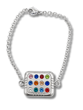 Brazalete Joshen Pectoral de las 12 Tribus en plata 925 3795D
