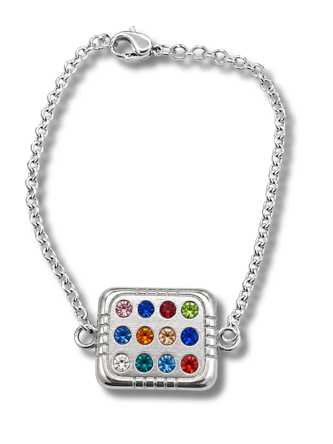 Brazalete Joshen Pectoral de las 12 Tribus en plata 925 3795D
