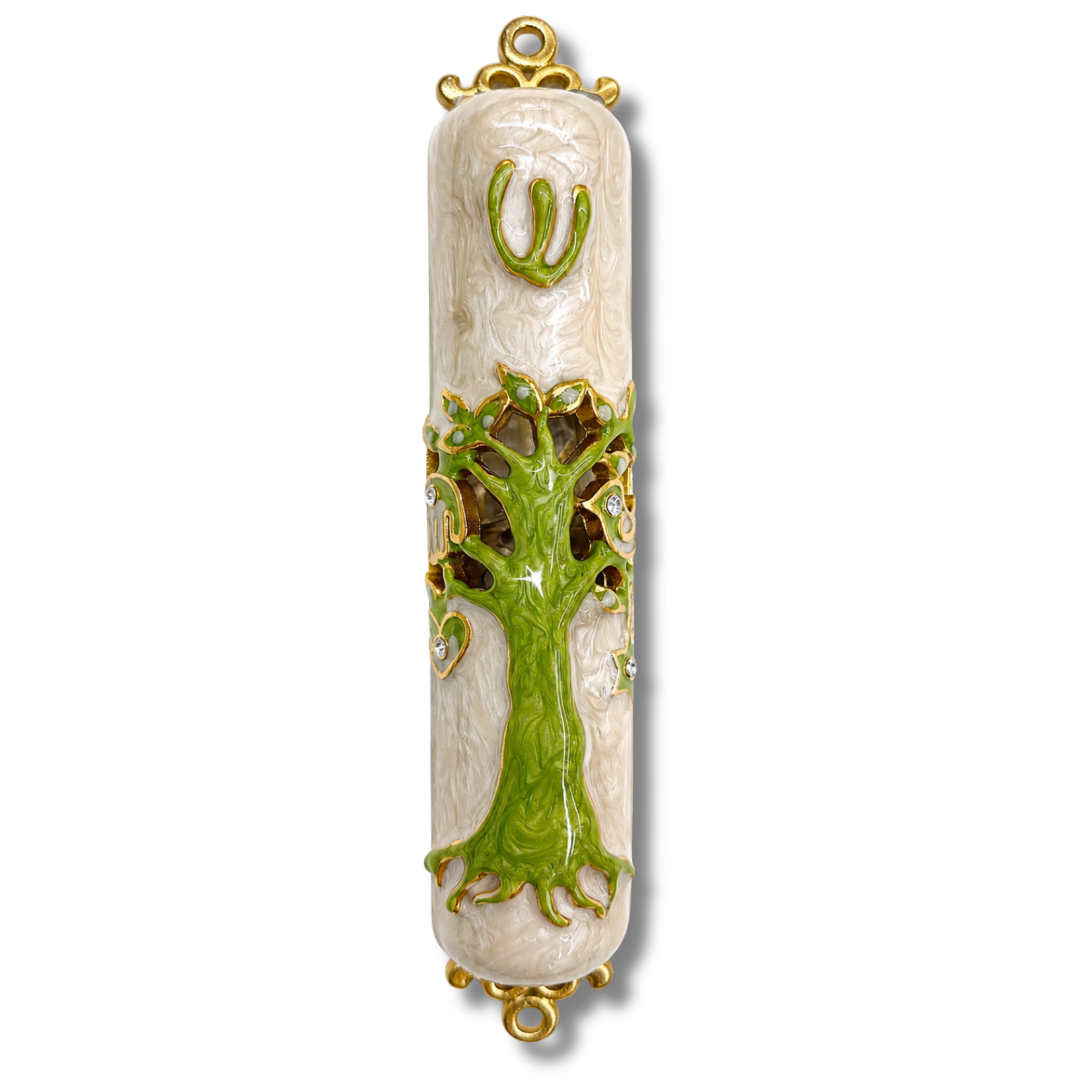 Mezuzá Árbol de la Vida Chica – 10 cm – SC1243B