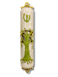 Mezuzá Árbol de la Vida Grande – 13 cm – SC1243A