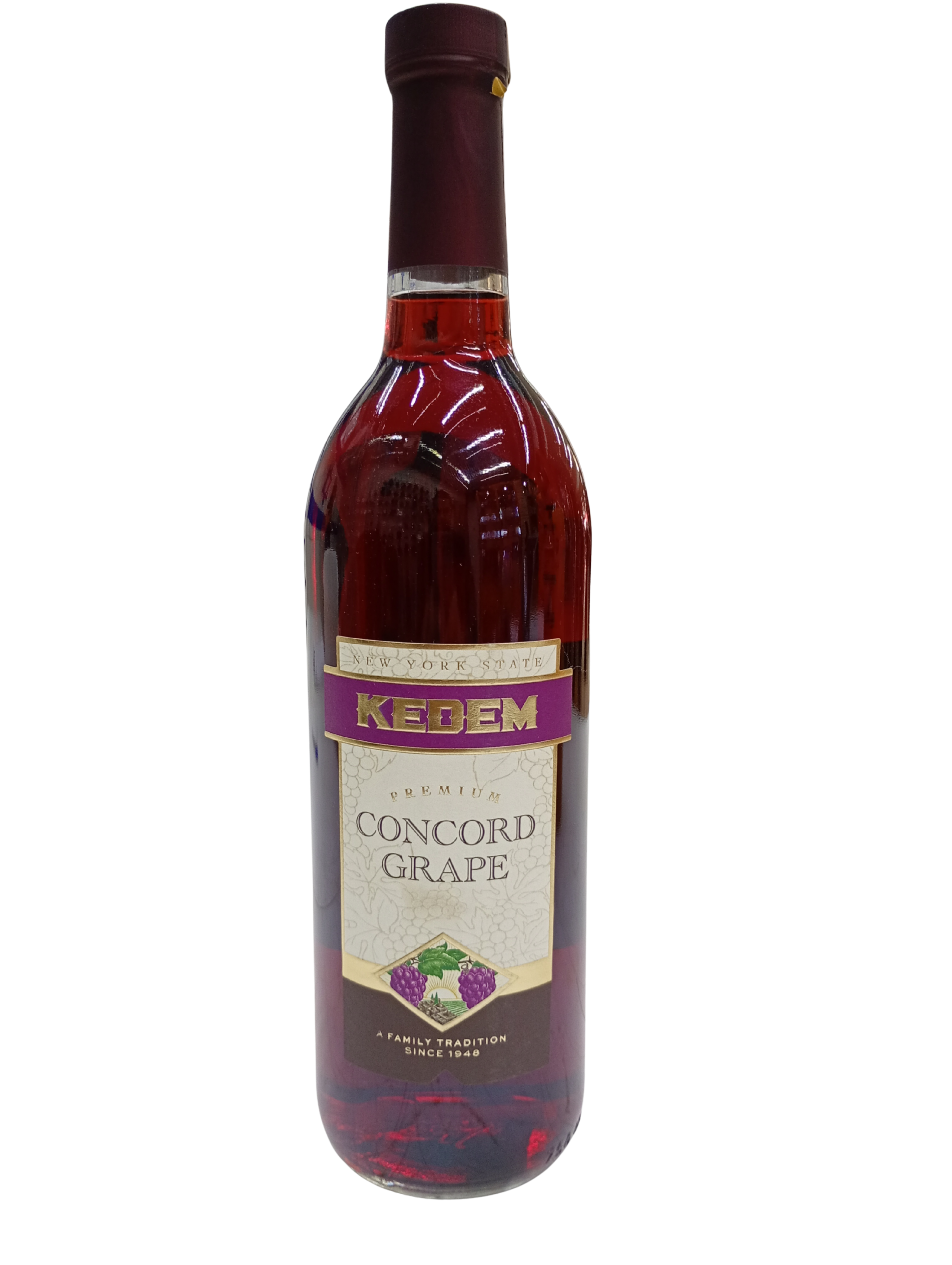 Vino Tinto Dulce Kedem concord grape extra heavy 11.5% 750ml