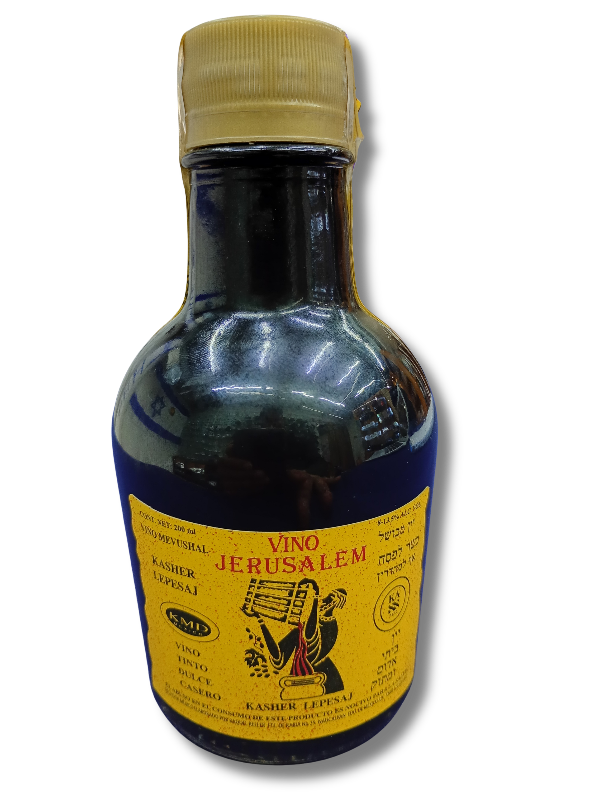 Vino tinto dulce Yerushalaim Dulce chico 200ml