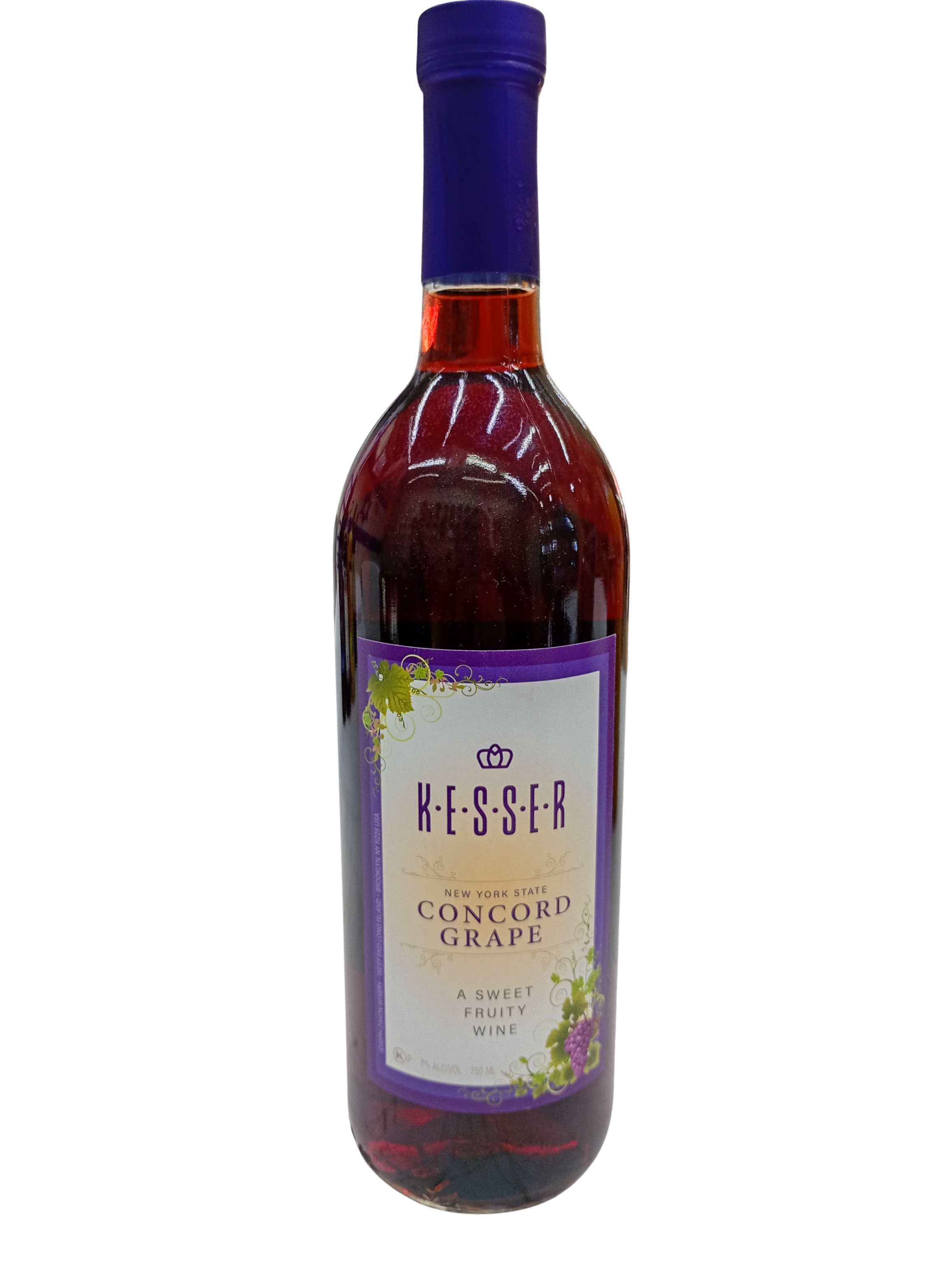 Vino tinto dulce Kesser Concord Grape 7% 750ml