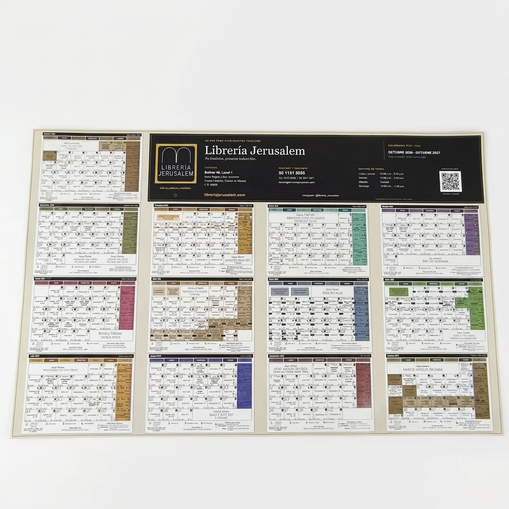 Calendar 5784-5785/2024-2025