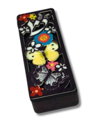 Estuche para mezuza madera decorada 09025