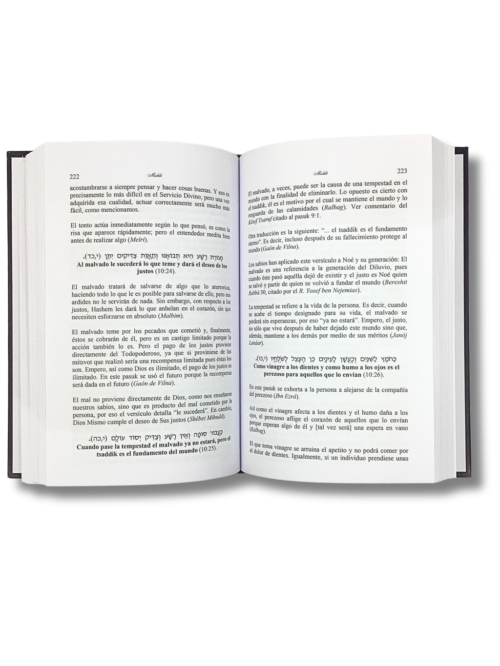 Mishle, 2-volume set, the proverbs of King Solomon