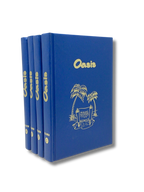 Oasis, juego de 4 tomos (azul)