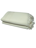 Talit Gadol LANA Blanco  Talla 55 Soft Weave TY