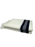 Talit Gadol LANA Azul Belz Talla 70 TY