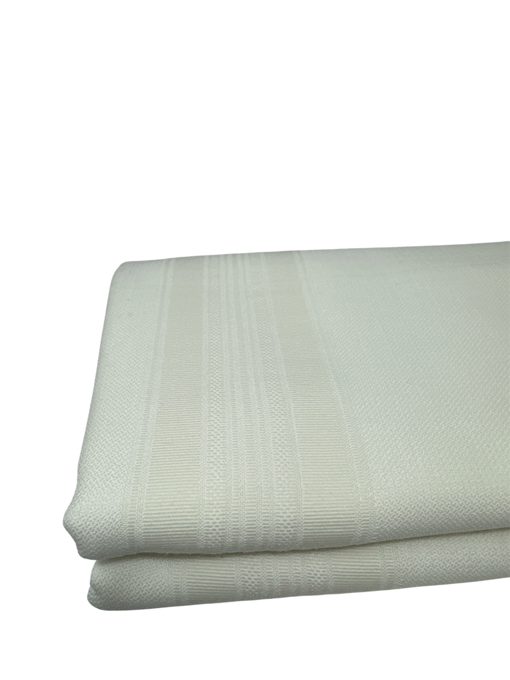 Talit Gadol LANA Blanco  Talla 55 Soft Weave TY
