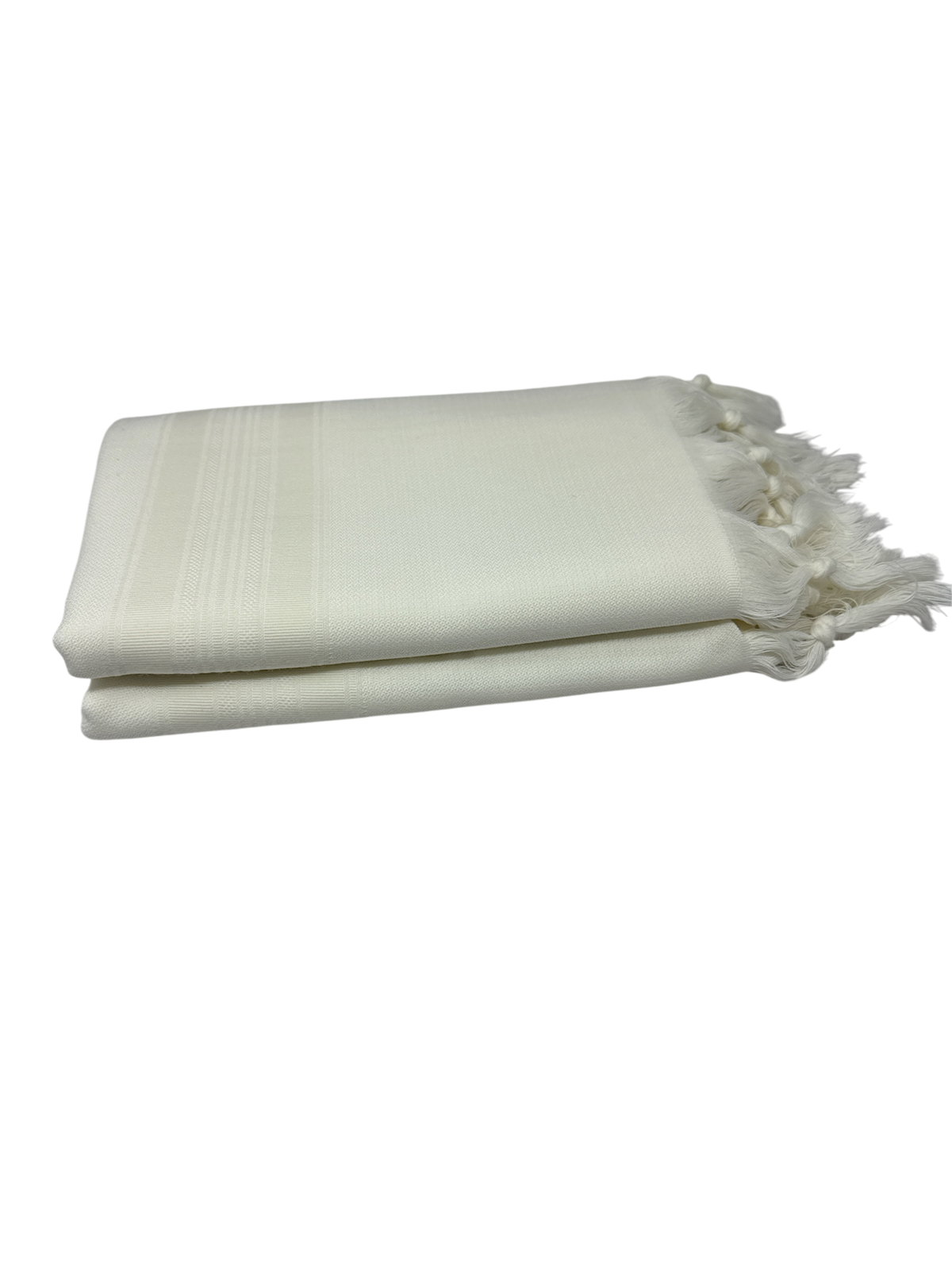 Talit Gadol LANA Blanco  Talla 55 Soft Weave TY