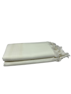 Talit Gadol LANA Blanco  Talla 55 Soft Weave TY