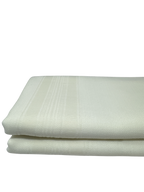 Talit Gadol LANA Blanco  Talla 55 Soft Weave TY