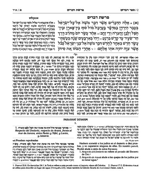 El Jumash Artscroll con el Midrash Devarim