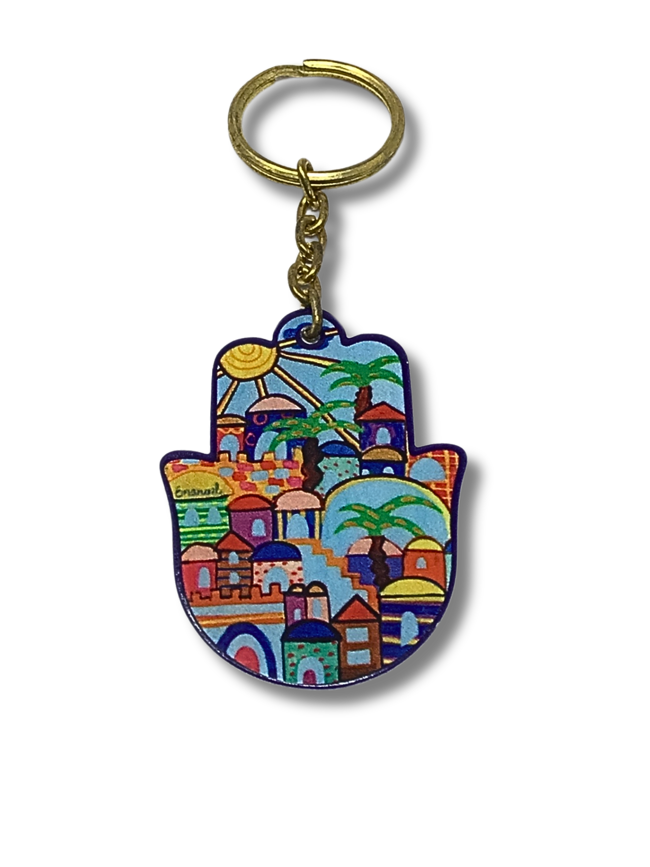 Jerusalem SHJ-14 Keychain