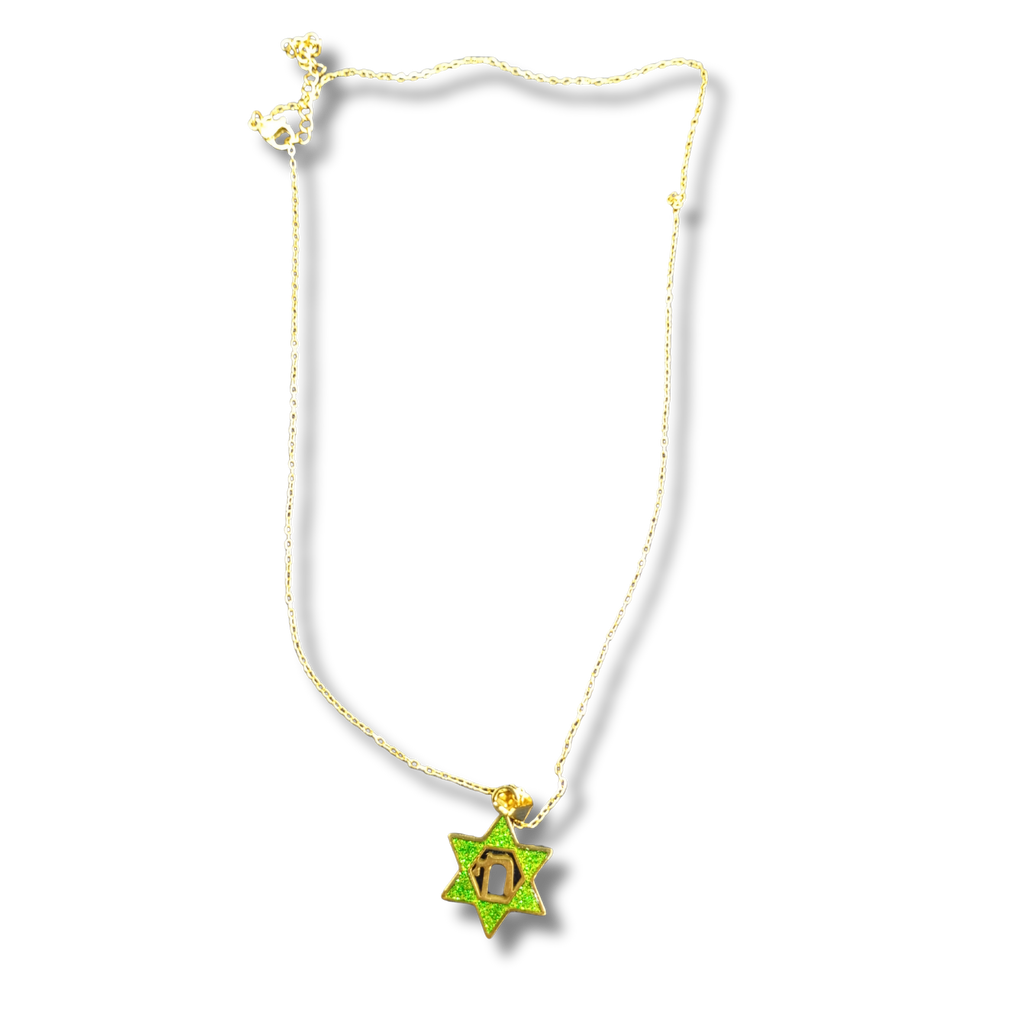 Collar Maguen con Jai dorada 12498 3862D