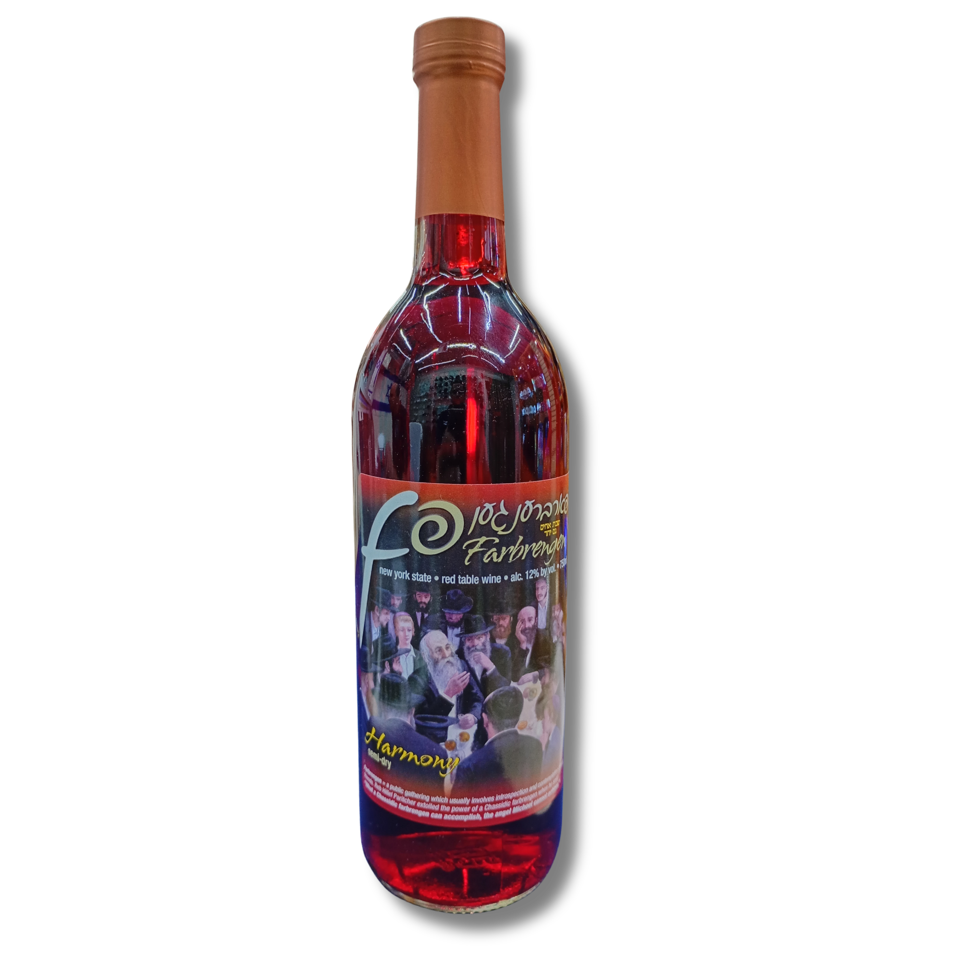 Vino tinto dulce Farbrengen Harmony Semi-Dry 12% 750ml