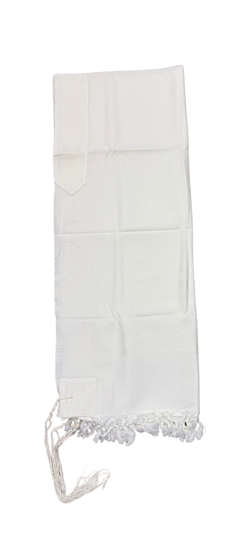 Talit Gadol WOOL White Non-Slip Size 45 TY