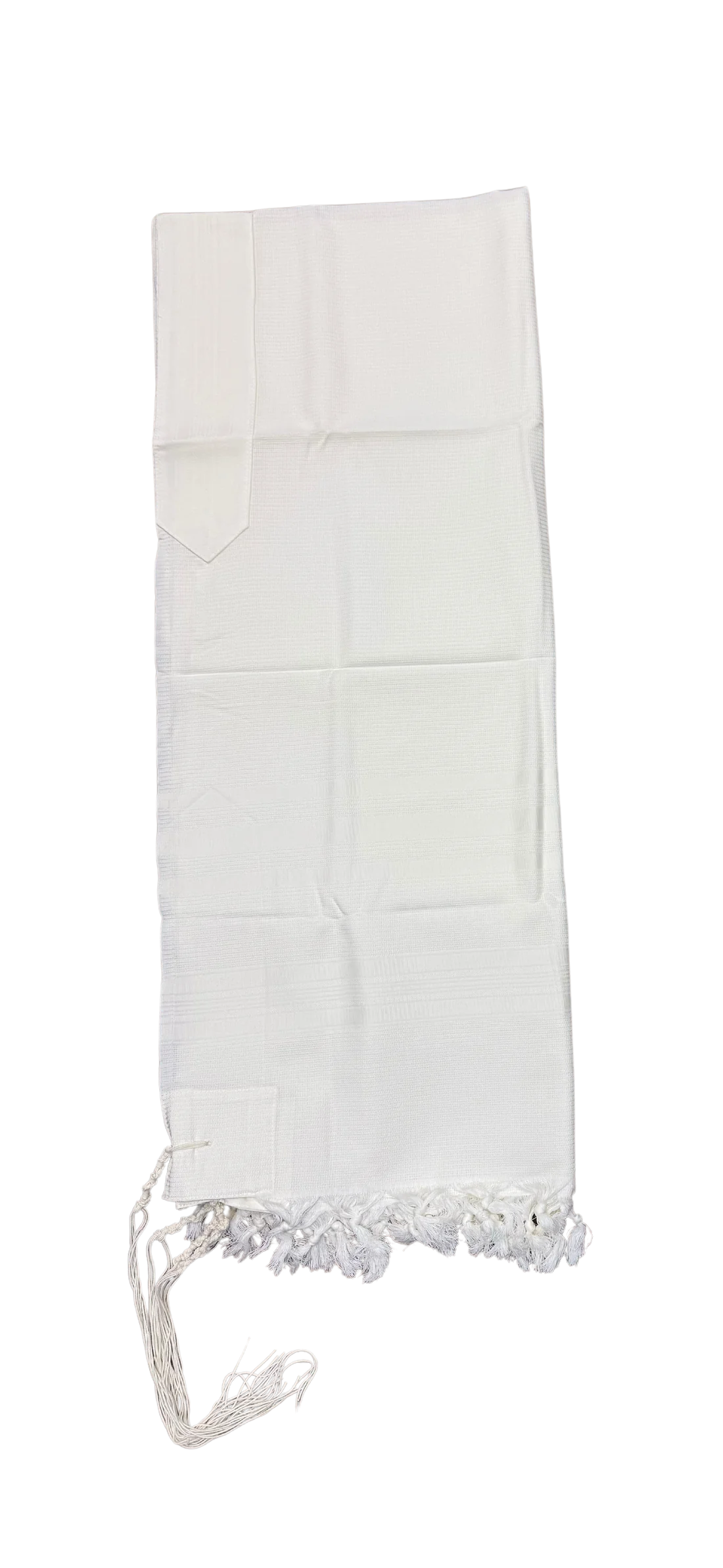 Talit Gadol LANA Blanco Antideslizante Talla 45 TY