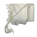 Talit Gadol LANA Blanco Antideslizante Talla 45 TY