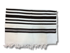 Talit Gadol LANA Negro Antideslizante Talla 50 TY