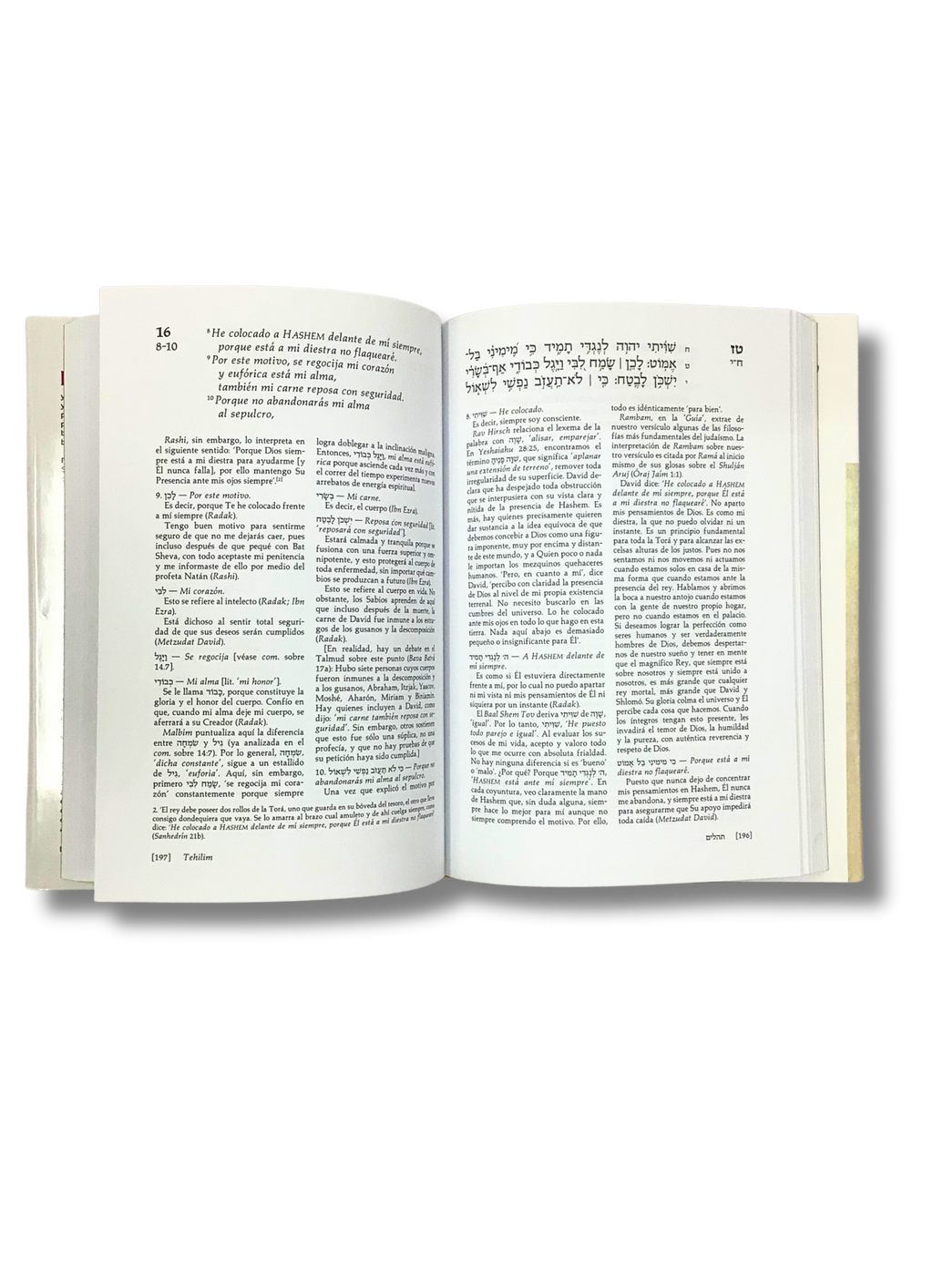 Salmos  Tehilim Artscroll tomo 1 Salmo 1-30 hebreo español y comentarios