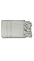 Talit Gadol Algodón Talla 55 Blanco Antideslizante TY