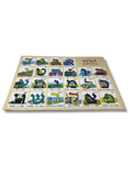 Poster Alef Bet 09946