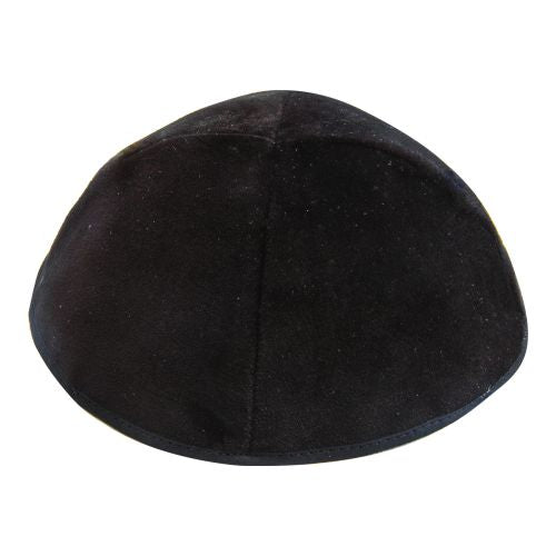 Kipa Terciopelo negra talla 8, con 4 partes 16385