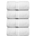 4 Toallas de mano 100% Algodon premium ultra suave