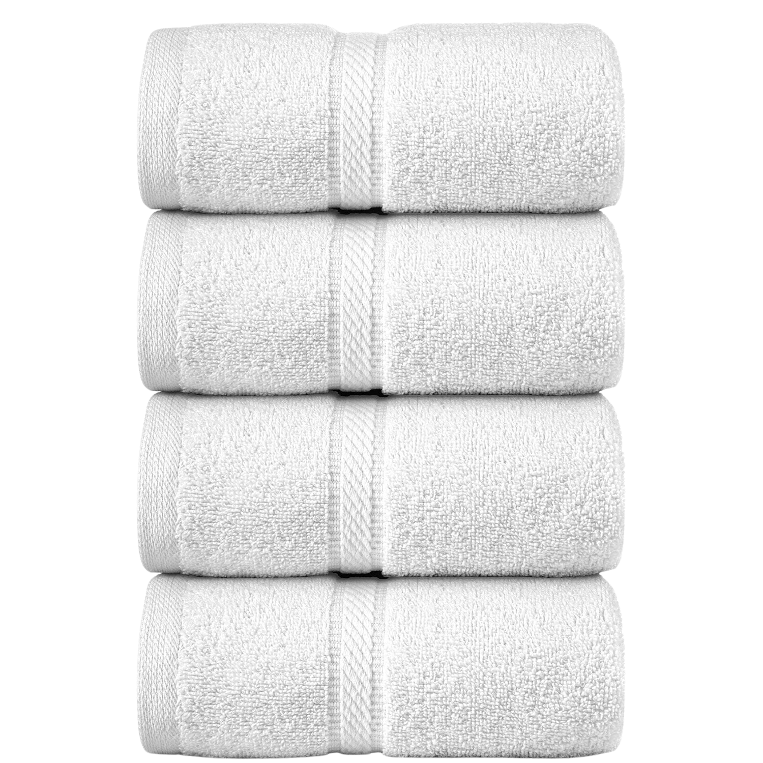 4 Toallas de mano 100% Algodon premium ultra suave