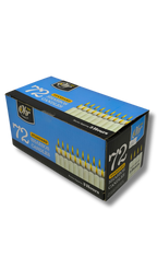 Velas para shabat de 3 horas caja con 72 piezas 26010