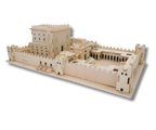 Rompecabezas 3D del Templo de Jerusalem; vista principal