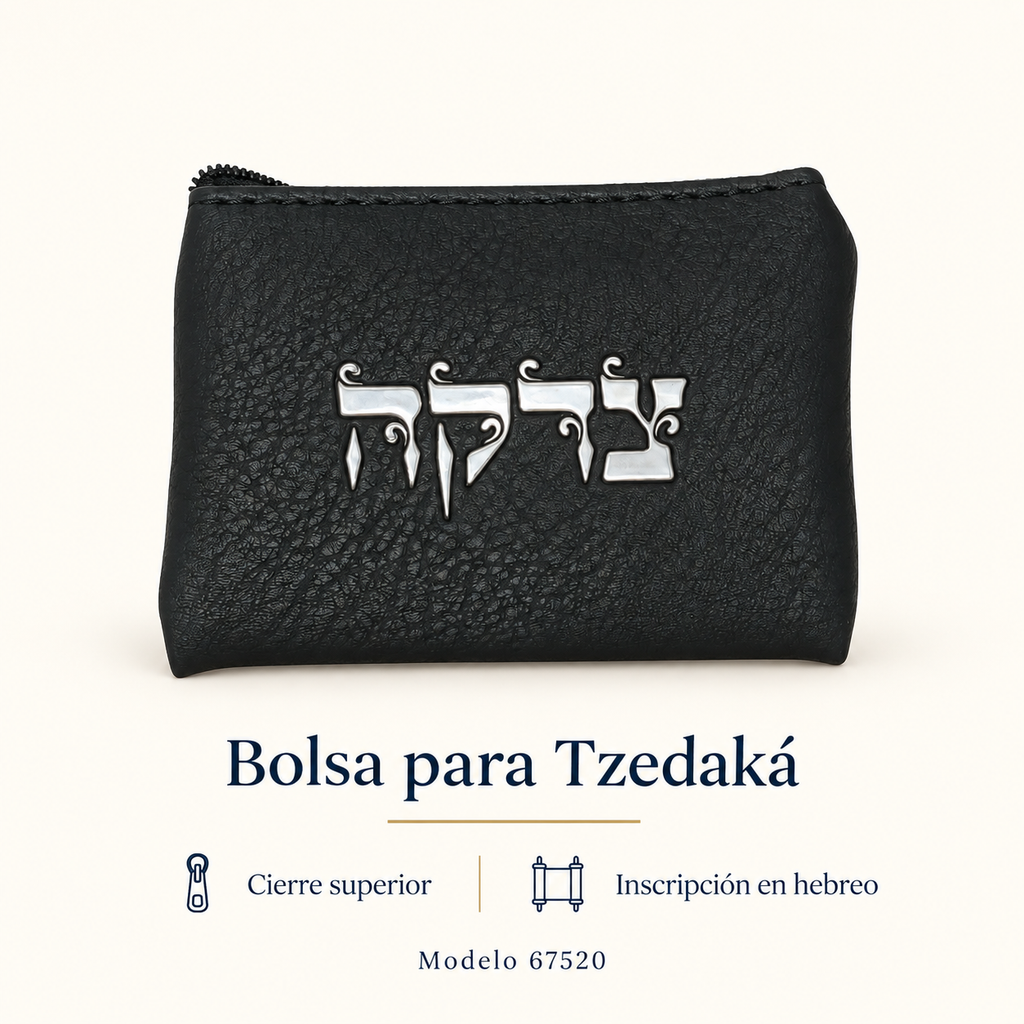Ficha visual: Bolsa para Tzedaka 67520.