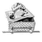 Arca de la alianza chica de pewter 18800