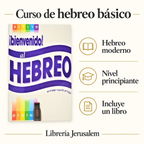 Ficha visual de Curso de hebreo moderno básico para principiantes.