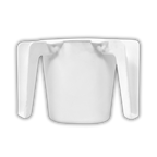 Keli de plastico fondo cuadrado 13 cm 09460