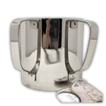 Keli metalico redondo liso grande 90046