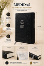 Majzor Sucot Shem Tov hebreo español | Libro de rezos completo | Edición elegante tipo cuero