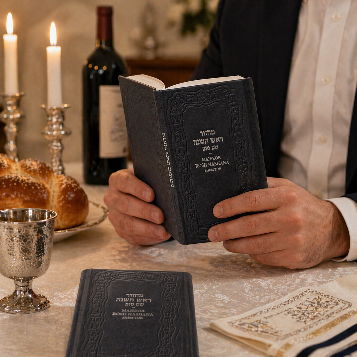 Majzor Rosh Hashaná Shem Tov Elegante | Edición premium | Rezos completos