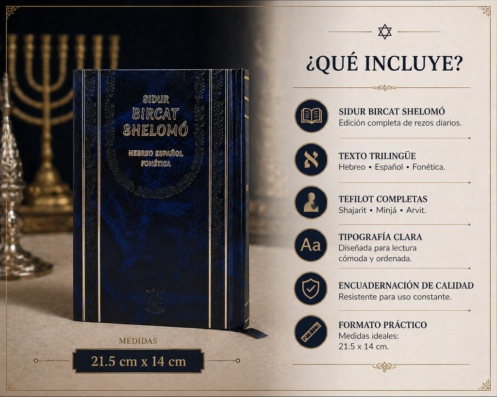 Siddur Bircat Shelomo large 11189