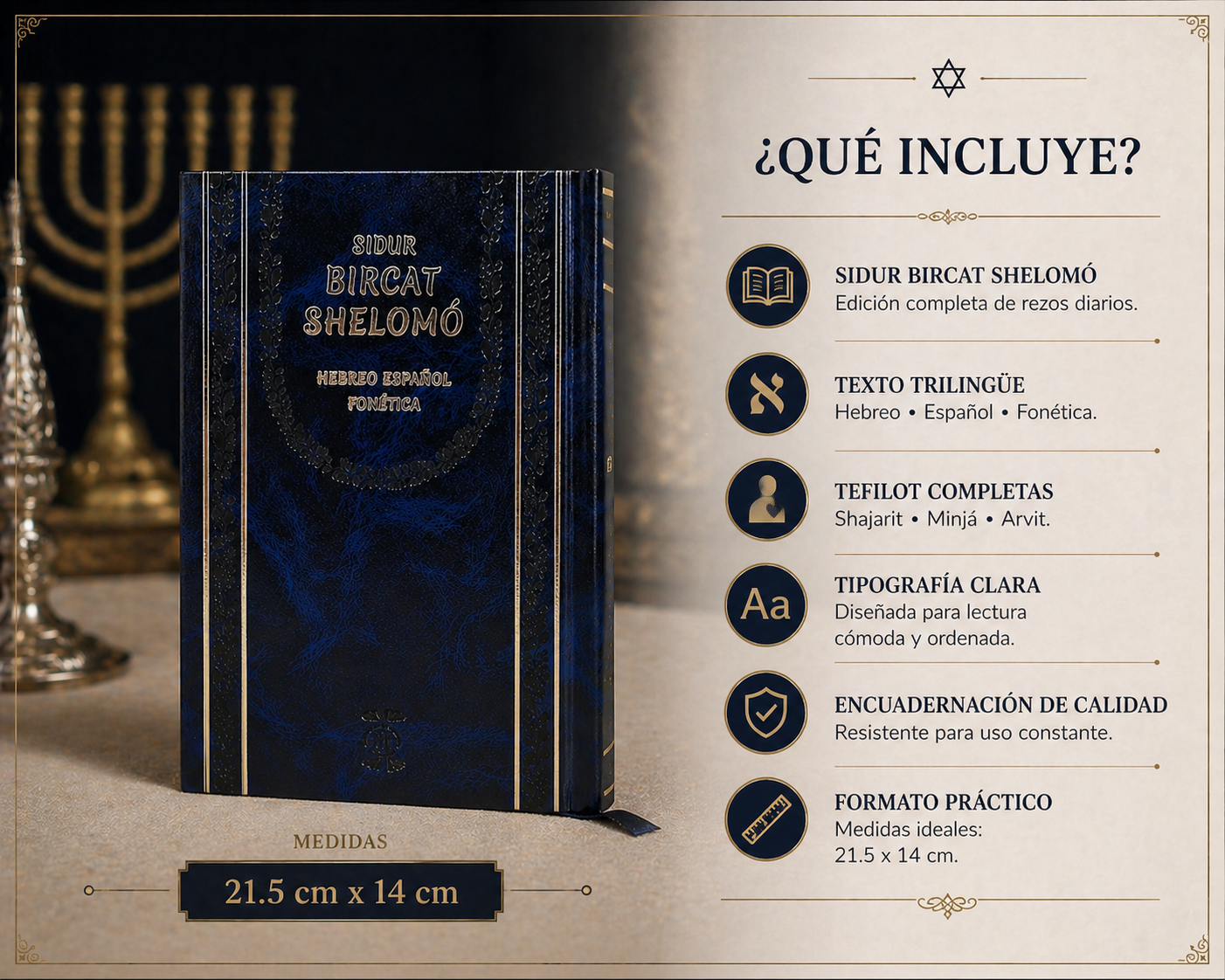 Siddur Bircat Shelomo large 11189