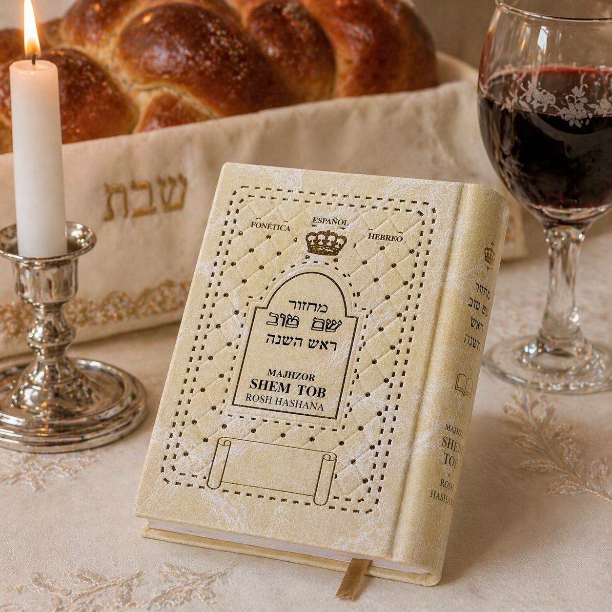 Majzor Rosh Hashaná hebreo-español | Edición premium Shem Tov | Regalo ideal para Altas Fiestas