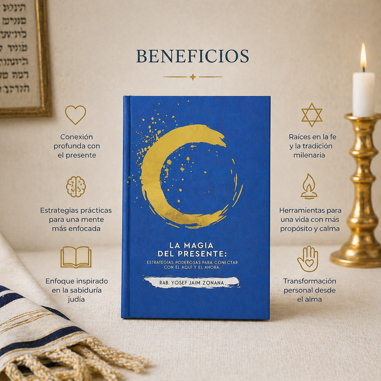 La magia del presente | Rab Yosef Jaim Zonana | Enseñanzas de Kabalá y transformación personal